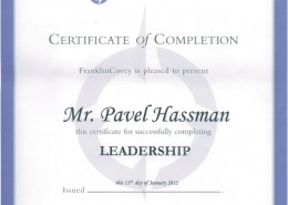 Pavel Hassman - Leadership Franklin Covey